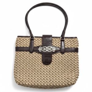 Brighton Kora Straw Tote Bag